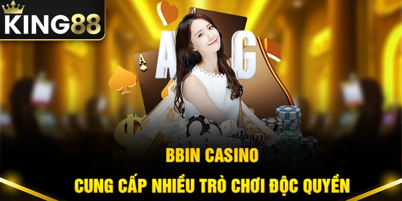 Cá cược game bài đổi thưởng tại sảnh chơi Bbin