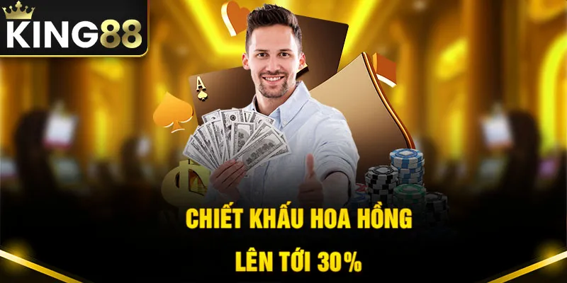 Chế độ đại lý nhà cái có mức chiết khấu đến 30%